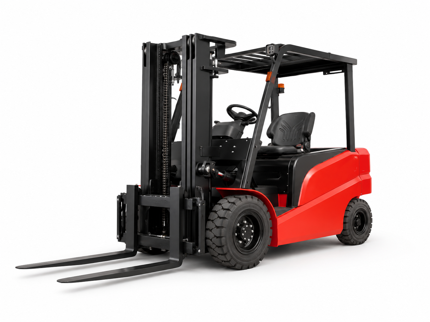 CPD Four-Wheel Counterbalance Electric Forklift from YanX Forklift, China