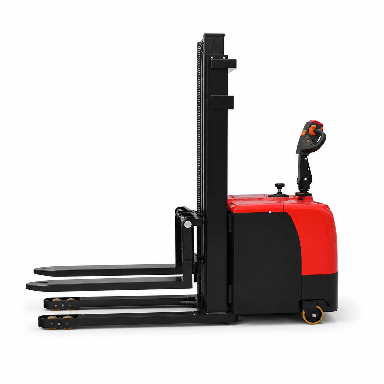 CDD Fully Electric Straddle Stacker view 2